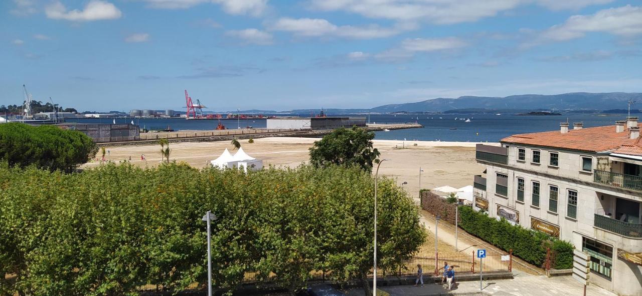 Apartamento La concha playa***** Vilagarcía de Arousa Exterior foto